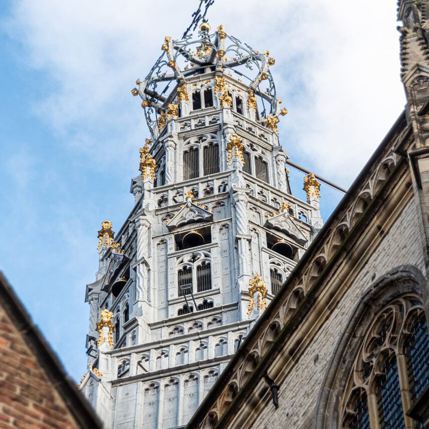 De-Grote-of-St.-Bavo-kerk-foto-toren